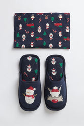 PANTOFOLE AUTUNNO/INVERNO UOMO  BLU